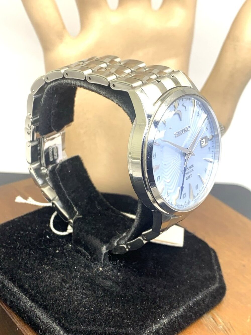 Seiko Men's Watch SSK037 Presage Cocktail Automatic GMT Stainless Steel 40.5mm - Picture 14 of 14